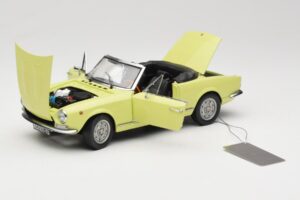 Fiat 124 Spider BS1 Yellow Sun Star 1:18 4921 Diecast — photo 2 of 8