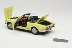 Fiat 124 Spider BS1 Yellow Sun Star 1:18 4921 Diecast — photo 5 of 8
