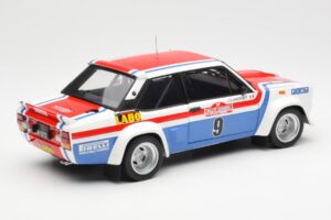 Fiat 131 Abarth Fiat France #9 J-C. Andruet / C. Delferrier Winner Rally Sanremo 1977 Kyosho 1:18 08375A Diecast — photo 3 of 8