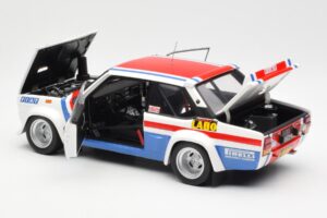 Fiat 131 Abarth Fiat France #9 J-C. Andruet / C. Delferrier Winner Rally Sanremo 1977 Kyosho 1:18 08375A Diecast — photo 5 of 8