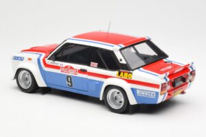 Fiat 131 Abarth Fiat France #9 J-C. Andruet / C. Delferrier Winner Rally Sanremo 1977 Kyosho 1:18 08375A Diecast — photo 7 of 8