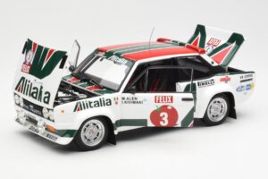 Fiat 131 Abarth #3 M. Alen / I. Kivimaki Winner Rally 1000 Lakes 1980 Kyosho 1:18 08376H Diecast — photo 2 of 8
