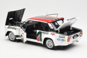 Fiat 131 Abarth #3 M. Alen / I. Kivimaki Winner Rally 1000 Lakes 1980 Kyosho 1:18 08376H Diecast — photo 5 of 8