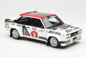 Fiat 131 Abarth #3 M. Alen / I. Kivimaki Winner Rally 1000 Lakes 1980 Kyosho 1:18 08376H Diecast — photo 6 of 8