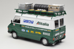 Fiat 242 Alitalia Rally Team Assistance With Trailer 1978 IXO 1:18 18CMC027WX Diecast — photo 6 of 7