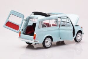 Fiat 500 Giardiniera Acquamarina Blue Norev 1:18 187742 Diecast — photo 2 of 7