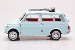 Fiat 500 Giardiniera Acquamarina Blue Norev 1:18 187742 Diecast — photo 4 of 7