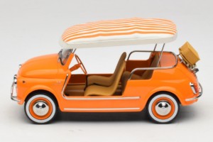 Fiat 500 Jolly Orange Norev 1:18 187791 Diecast — photo 3 of 6