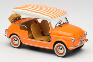 Fiat 500 Jolly Orange Norev 1:18 187791 Diecast — photo 4 of 6