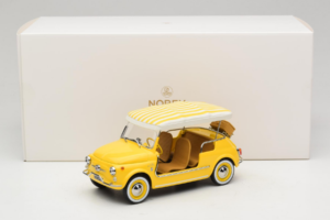 Fiat 500 Jolly Yellow Norev 1:18 187790 Diecast — photo 6 of 6