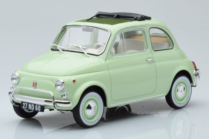 Fiat 500 L Light Green Norev 1:18 187773 Diecast