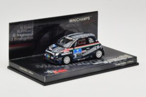 Fiat 500 #168 Engstler Motorsport Freke / Friberg / Naumann 24 Hours Nurburgring 2008 Minichamps 1:43 437081268 Diecast — photo 2 of 4