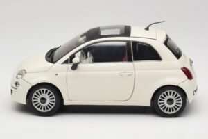Fiat 500 White Mondo Motors 1:18 500291 Diecast — photo 4 of 8