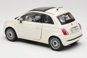 Fiat 500 White Mondo Motors 1:18 500291 Diecast — photo 7 of 8