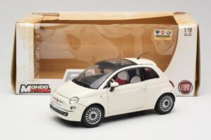 Fiat 500 White Mondo Motors 1:18 500291 Diecast — photo 8 of 8