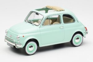 Fiat 500L Pastel Blue Norev 1:18 187777 Diecast