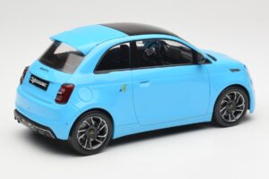 Abarth 500e Blue IXO 1:18 MCG18499 Diecast — photo 2 of 6