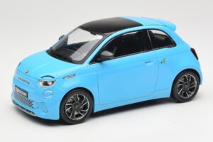 Abarth 500e Blue IXO 1:18 MCG18499 Diecast