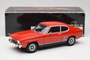 Ford Capri Mk1 1700 GT Red Minichamps 1:18 180089001 Diecast — photo 8 of 8
