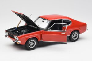 Ford Capri Mk1 2600 RS Red Black Minichamps 1:18 180089071 Diecast — photo 2 of 8