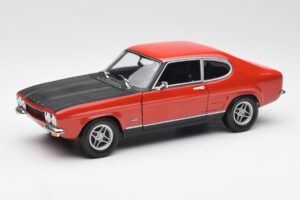 Ford Capri Mk1 2600 RS Red Black Minichamps 1:18 180089071 Diecast
