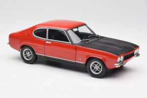 Ford Capri Mk1 2600 RS Red Black Minichamps 1:18 180089071 Diecast — photo 6 of 8