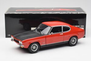 Ford Capri Mk1 2600 RS Red Black Minichamps 1:18 180089071 Diecast — photo 8 of 8