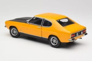 Ford Capri 2600 RS Signal Yellow With Black Minichamps 1:18 180089070 Diecast — photo 7 of 8