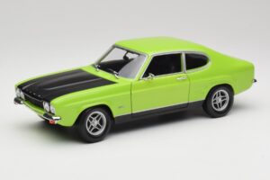 Ford Capri Mk1 RS 2600 Green & Black Minichamps 1:18 150089075 Diecast
