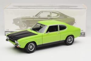 Ford Capri Mk1 RS 2600 Green & Black Minichamps 1:18 150089075 Diecast — photo 8 of 8