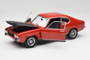 Ford Capri Mk1 RS 2600 Red & Black Minichamps 1:18 150089076 Diecast — photo 2 of 8