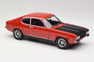 Ford Capri Mk1 RS 2600 Red & Black Minichamps 1:18 150089076 Diecast — photo 6 of 8