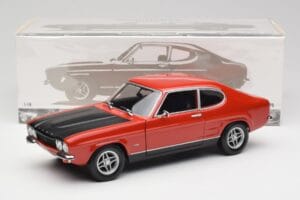 Ford Capri Mk1 RS 2600 Red & Black Minichamps 1:18 150089076 Diecast — photo 8 of 8
