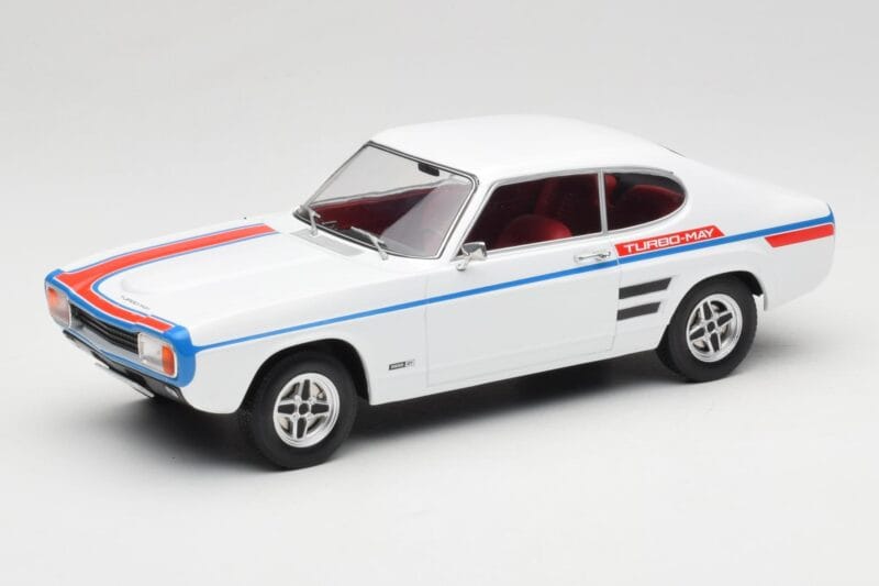 Ford Capri Mk1 GT Turbo White MCG 1:18 MCG18539 Diecast