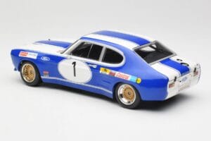 Ford Capri Mk1 RS 2600 #1 D. Glemser Ford Deutschland Winner Brno ETCC 1972 Minichamps 1:18 155728501 Diecast — photo 5 of 6