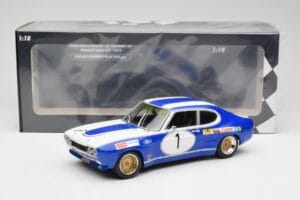 Ford Capri Mk1 RS 2600 #1 D. Glemser Ford Deutschland Winner Brno ETCC 1972 Minichamps 1:18 155728501 Diecast — photo 6 of 6