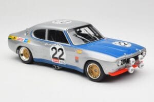 Ford Capri Mk1 RS 2600 #22 Ford Koln D. Glemser / A. Soler-Roig Winners 24 Hours of Spa 1971 Minichamps 1:18 155718522 Diecas — photo 4 of 6