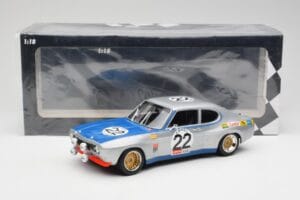 Ford Capri Mk1 RS 2600 #22 Ford Koln D. Glemser / A. Soler-Roig Winners 24 Hours of Spa 1971 Minichamps 1:18 155718522 Diecas — photo 6 of 6