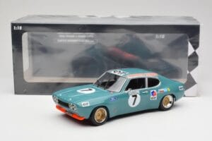 Ford Capri Mk1 RS 2600 #7 J. Stewart / F. Cevert Ford Köln 6 Hours of Paul Ricard 1972 Minichamps 1:18 155728507 Diecast — photo 6 of 6