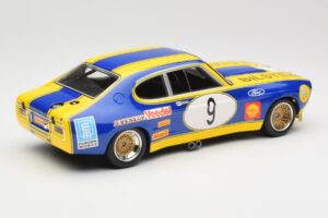 Ford Capri Mk1 RS 2600 #9 K. Fritzinger / H. Heyer Team Europa Möbel 6 Hours of Nürburgring ETCC 1973 Minichamps 1:18 1557385 — photo 2 of 6