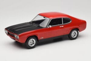 Ford Capri Mk1 RS 2600 Red with Black Hood MCG 1:18 MCG18538 Diecast