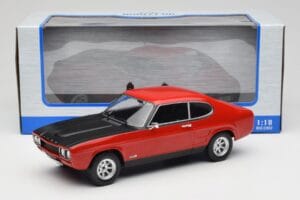 Ford Capri Mk1 RS 2600 Red with Black Hood MCG 1:18 MCG18538 Diecast — photo 6 of 6