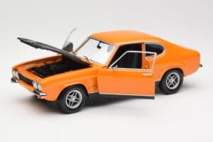 Ford Capri Mk1 RS 2600 Signal Orange Black Minichamps 1:18 150089077 Diecast — photo 2 of 8