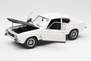 Ford Capri Mk1 RS 2600 White Black Minichamps 1:18 150089078 Diecast — photo 2 of 8