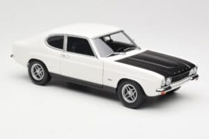 Ford Capri Mk1 RS 2600 White Black Minichamps 1:18 150089078 Diecast — photo 6 of 8