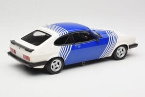 Ford Capri Mk2 3.0 White with Blue Stripes Minichamps 1:18 155788600 Diecast — photo 2 of 6