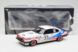 Ford Capri Mk2 3.0S #33 V. Woodman / C. Buncombe V M Woodman 3rd Place 24 Hours of Spa 1981 Minichamps 1:18 155818633 Diecast — photo 6 of 6