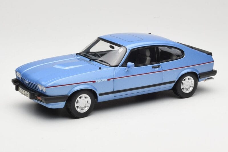 Ford Capri Mk3 2.8 Injection Paris Blue Norev 1:18 182764 Diecast