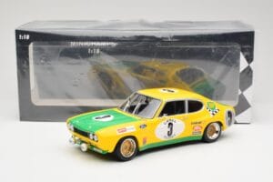 Ford Capri RS2600 BP Racing Team #3 G. Birrell / C. Bourgoignie 2nd Place 24 Hours of Spa 1972 Minichamps 1:18 155728503 Diec — photo 6 of 6