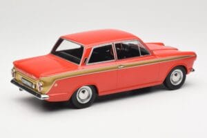 Ford Cortina Lotus Red & Gold Stripe MCG 1:18 MCG18532 Diecast — photo 2 of 6